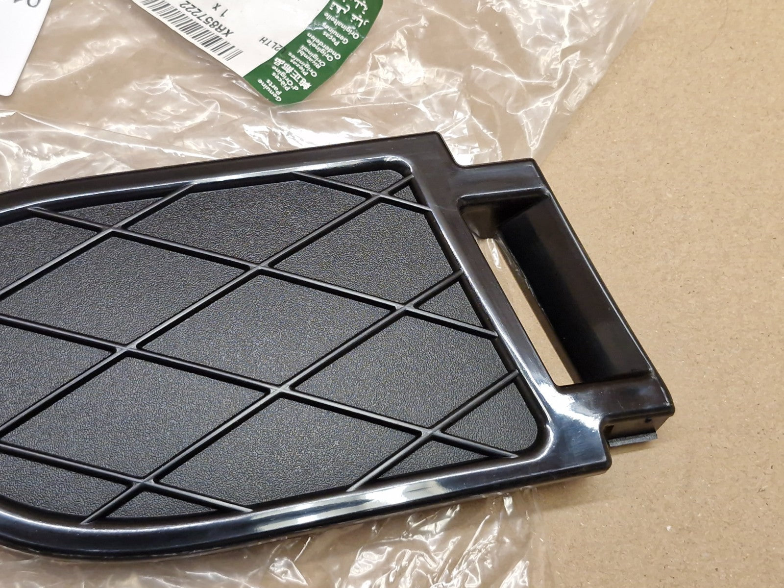 Jaguar S-type Front Right Fog Light Grille 1999-2008 X200 XR857222 Genuine NEW