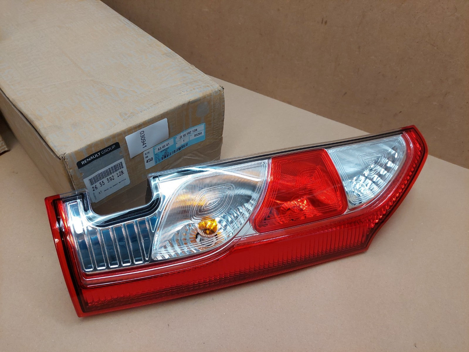 Renault  Kangoo Mk2 Left Rear Taillight Tail Light 13-23 265559212R Genuine NEW