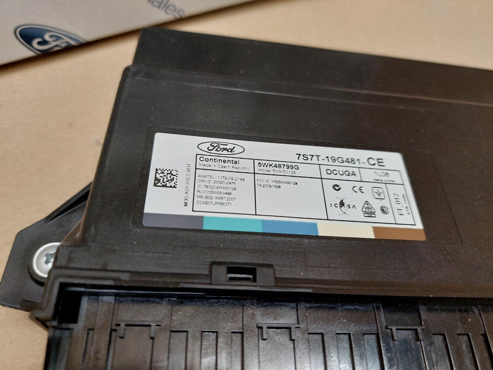 Ford Mondeo MK4 Galaxy S-MAX GEM Locking Module 7S7T-19G481-DA 1796482 2007-2014