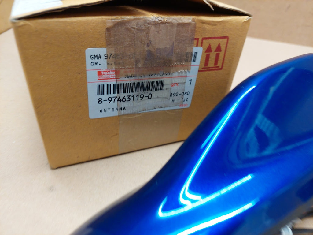 Isuzu Shark Fin Antenna Blue 8974631190 Genuine 8-97463119-0
