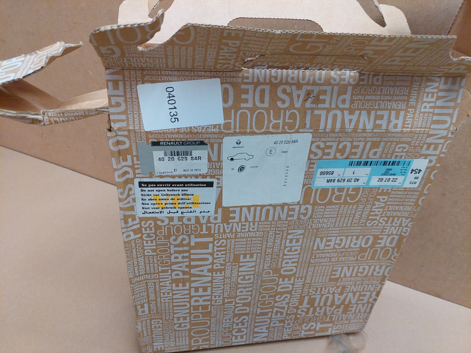 Renault Twingo Mk2 Front Brake Disc 2010-2014 402062984R Genuine NEW