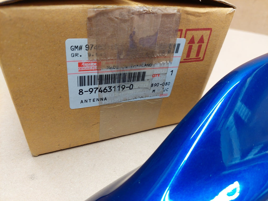 Isuzu Shark Fin Antenna Blue 8974631190 Genuine 8-97463119-0