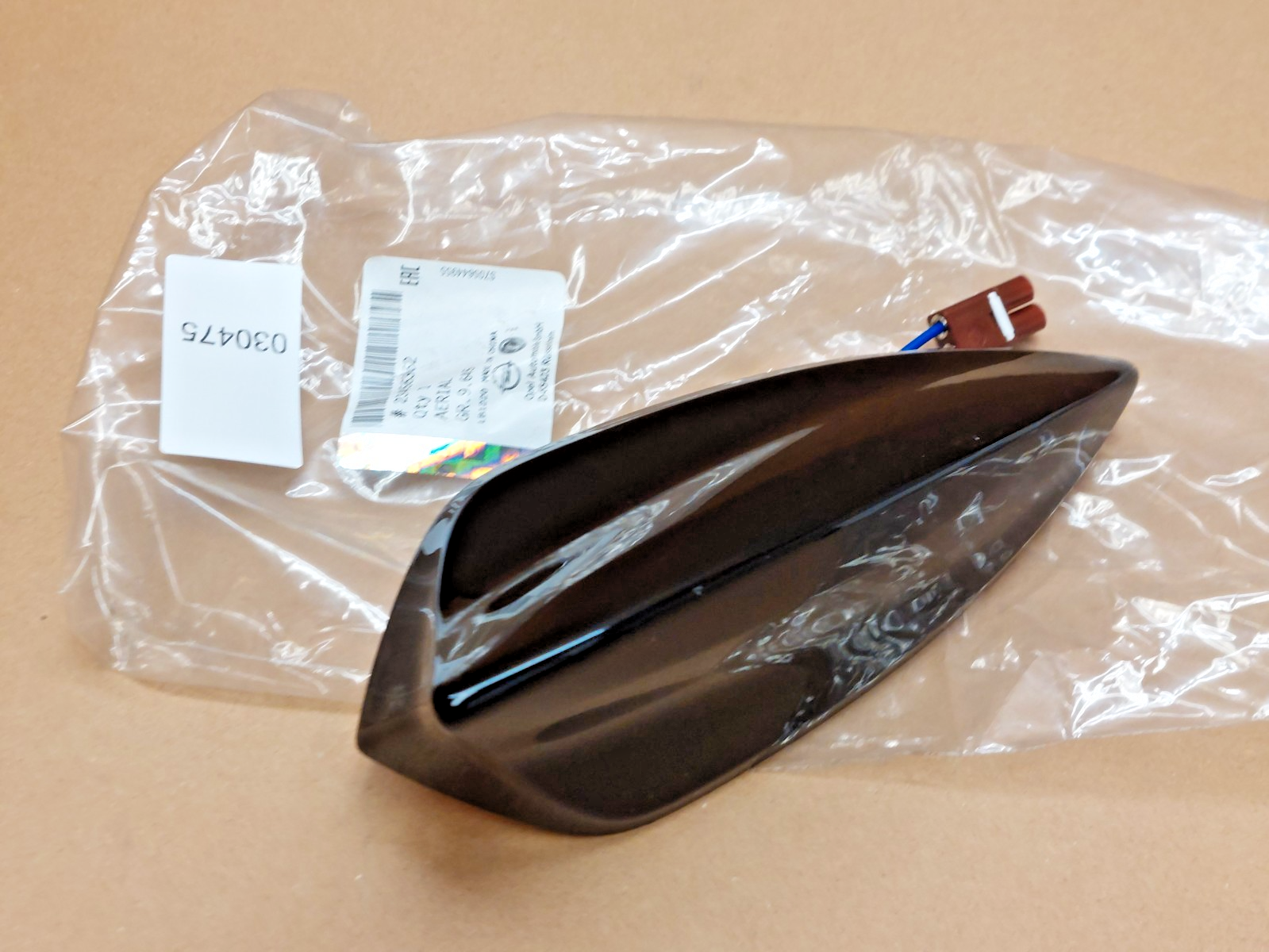 Vauxhall Astra J Shark Fin Aerial Base GTC 23456362 Genuine NEW BLACK OEM