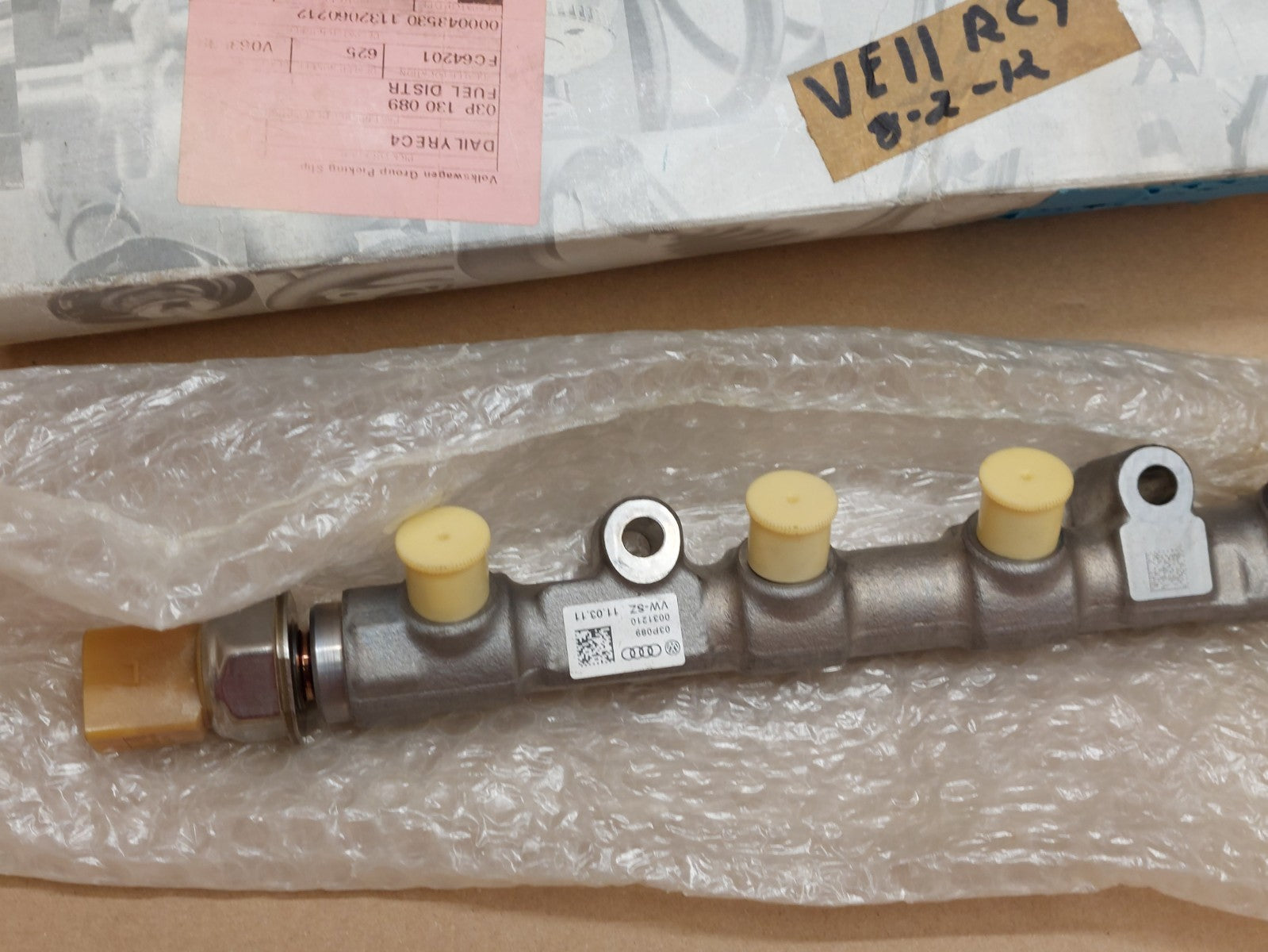 Seat Ibiza MK4 6J  1.2 Diesel Fuel Injection Rail 2009-2016  03P130089 Genuine