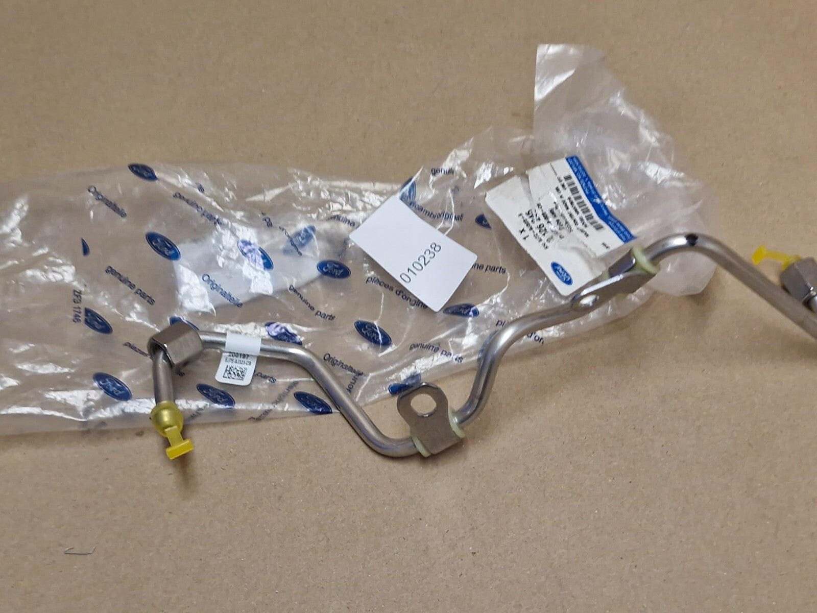 Ford Focus Mk3 2.3 EcoBoost Petrol Fuel Injector Hose Tube 2018 2126245 Genuine