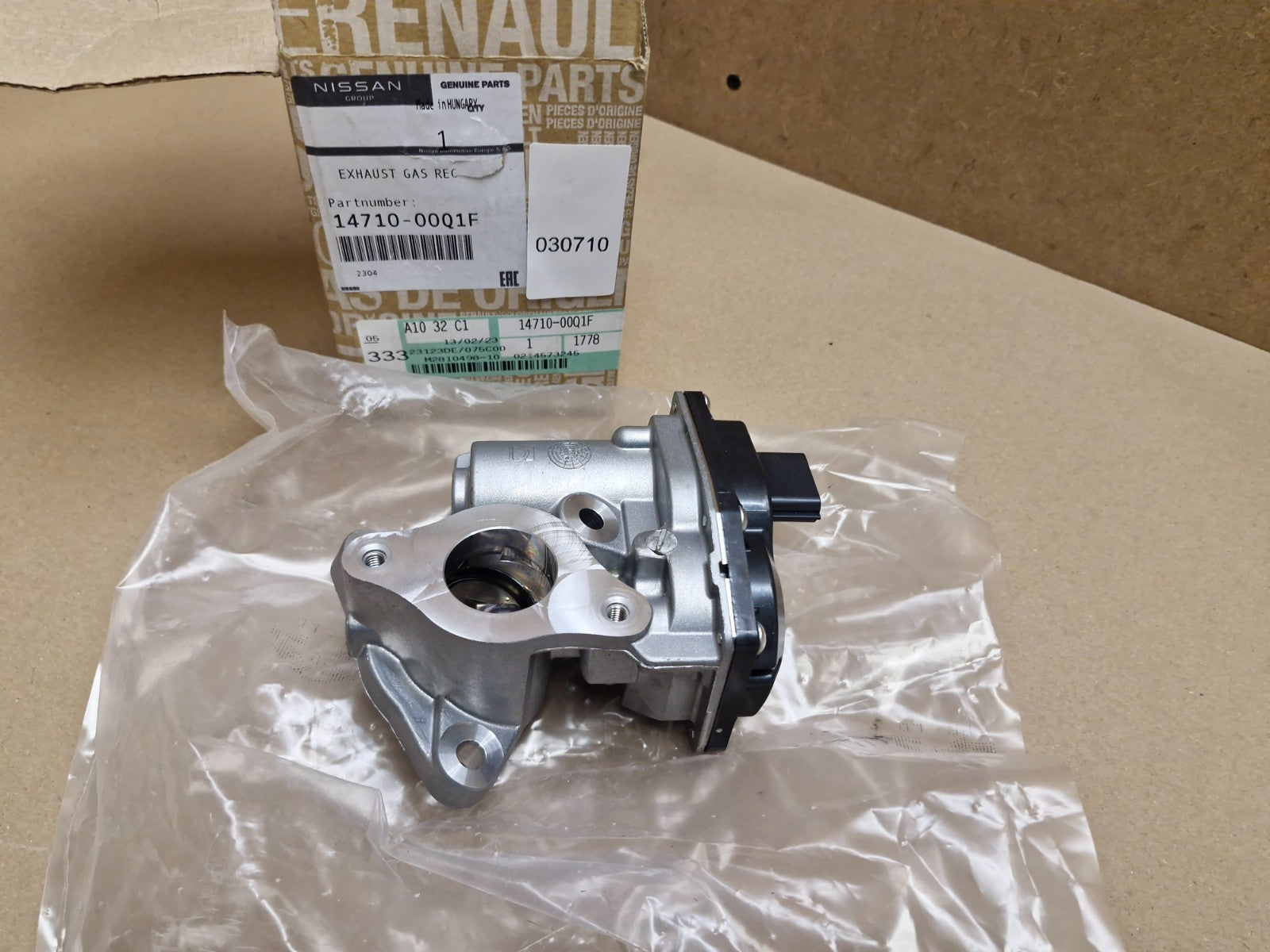 Nissan Juke F15 Micra K14 EGR Valve 1.5 dCi 1471000Q1F Genuine NEW