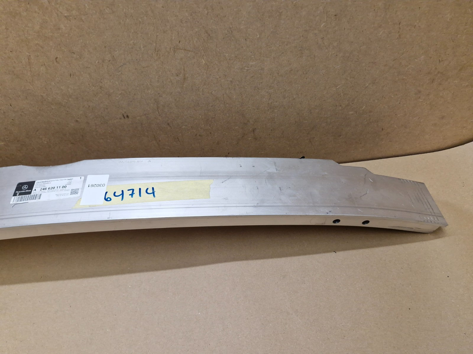 Mercedes Front Reinforcement Crash Bar W176 X156 X117 A2466201100 Genuine NEW