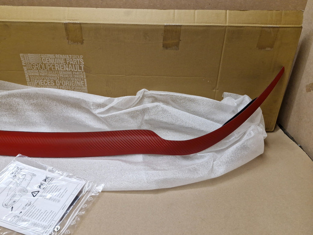 Renault Clio Mk4 Front Bumper Skirt Red 7711433842 Genuine NEW