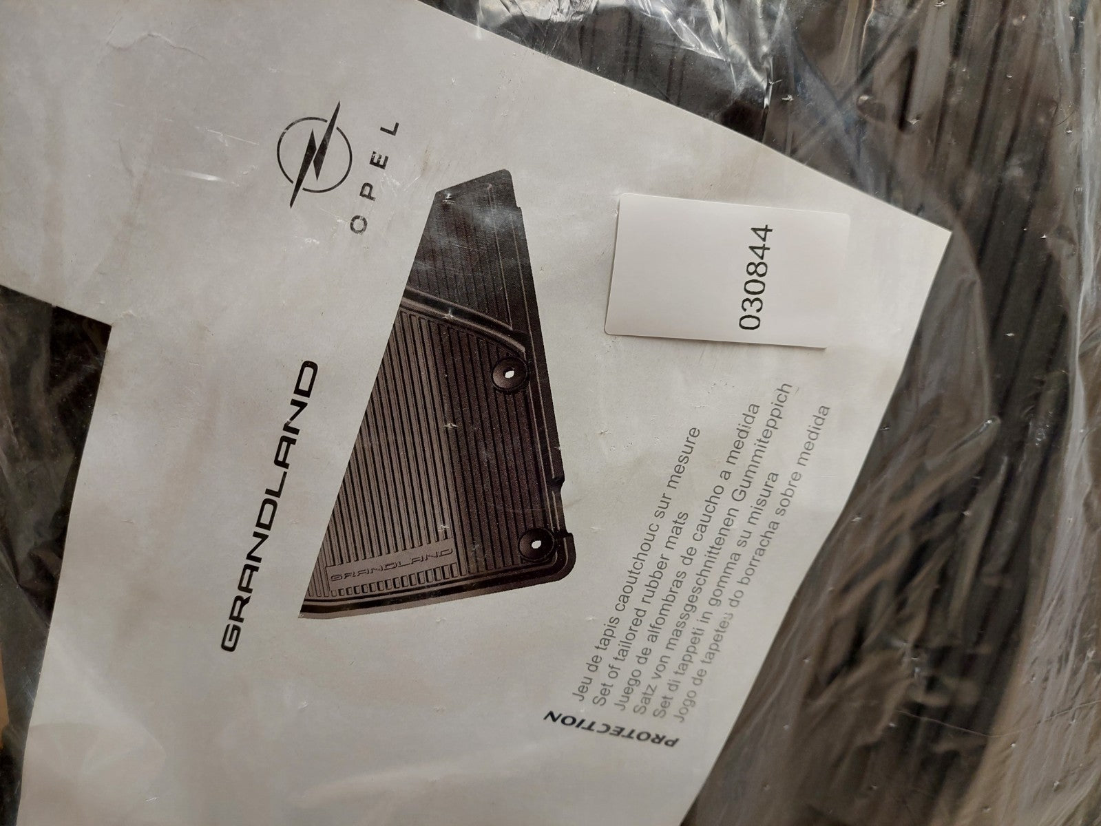 Vauxhall Grandland Floor Carpet Mat Set Electric / Plug In Hybrid  1693491980