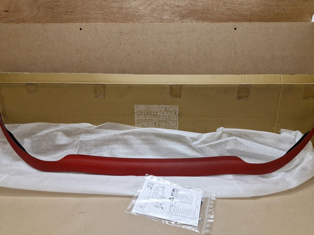 Renault Clio Mk4 Front Bumper Skirt Red 7711433842 Genuine NEW