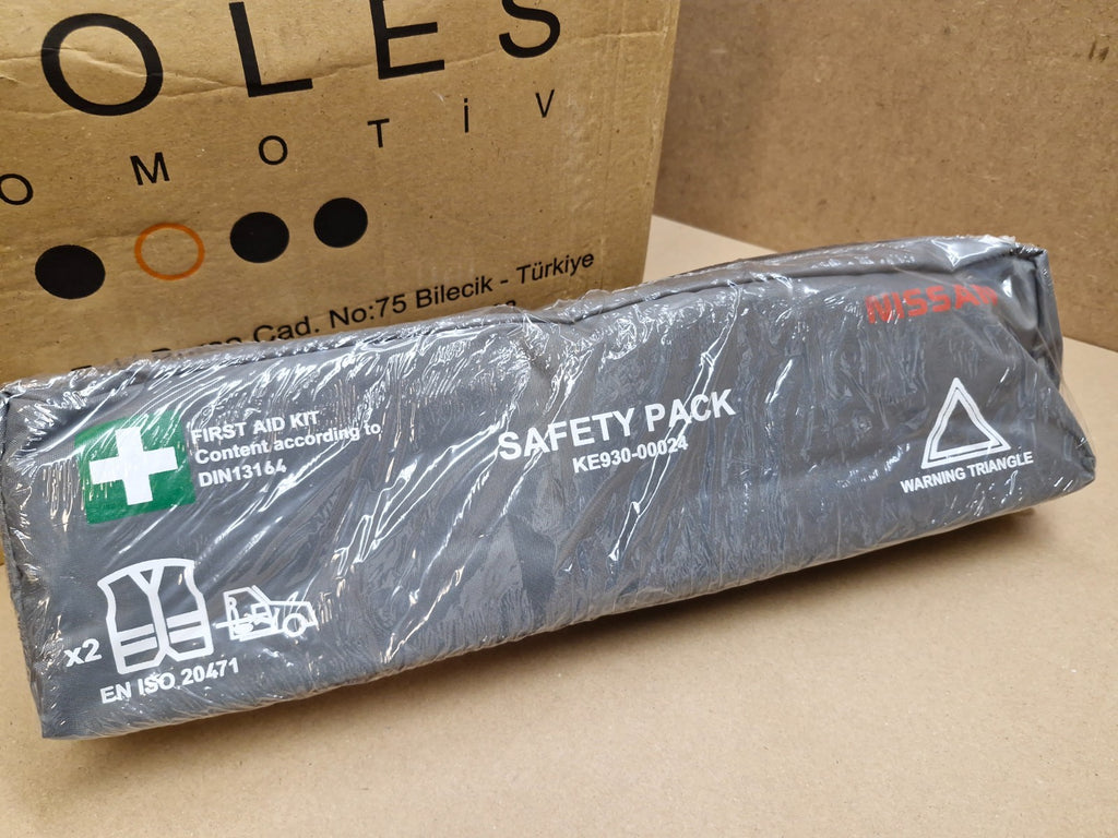 Nissan Warning Triangle First Aid Safety Pack X12  KE93000024 Genuine Bulk NEW