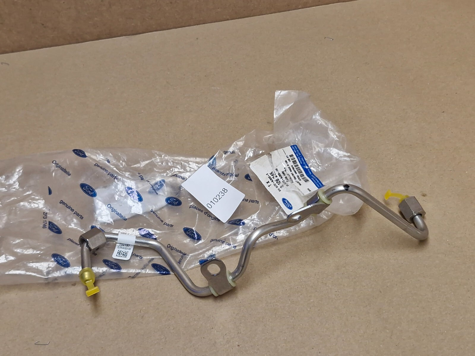 Ford Focus Mk3 2.3 EcoBoost Petrol Fuel Injector Hose Tube 2018 2126245 Genuine