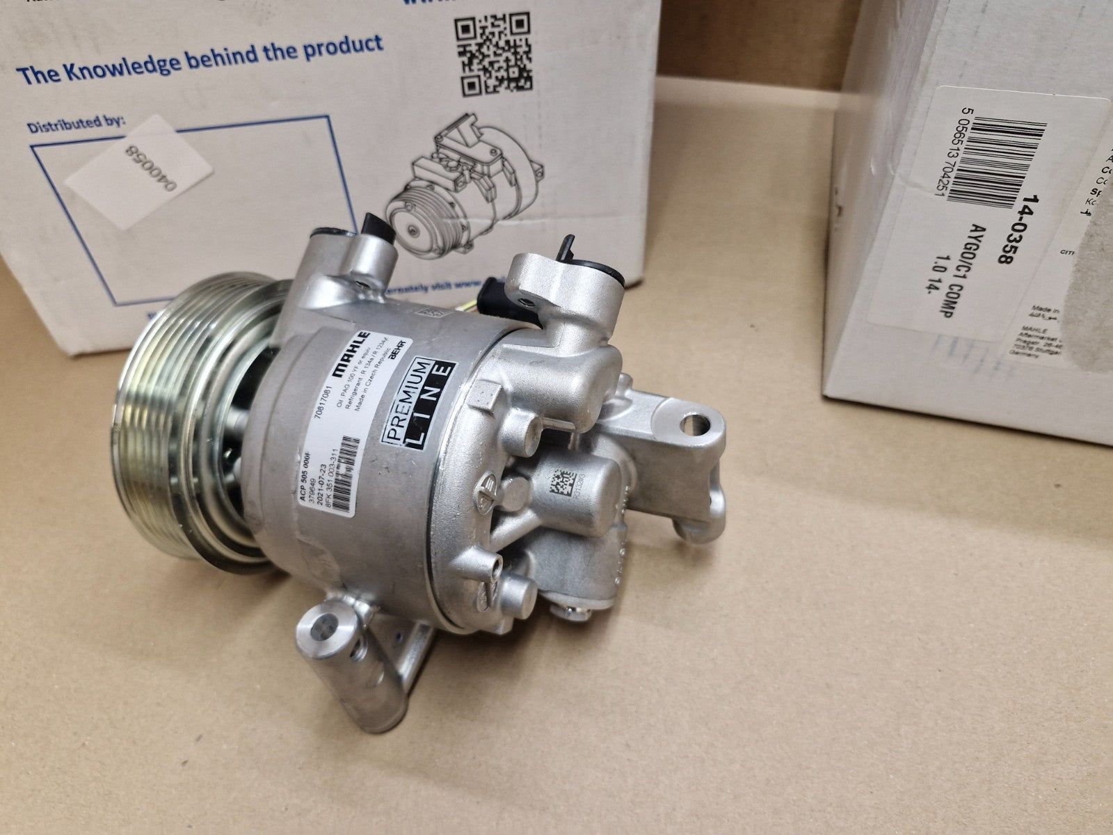 Mahle ACP505000P Compressor For C1 108 Aygo 88310YV010 B000776180