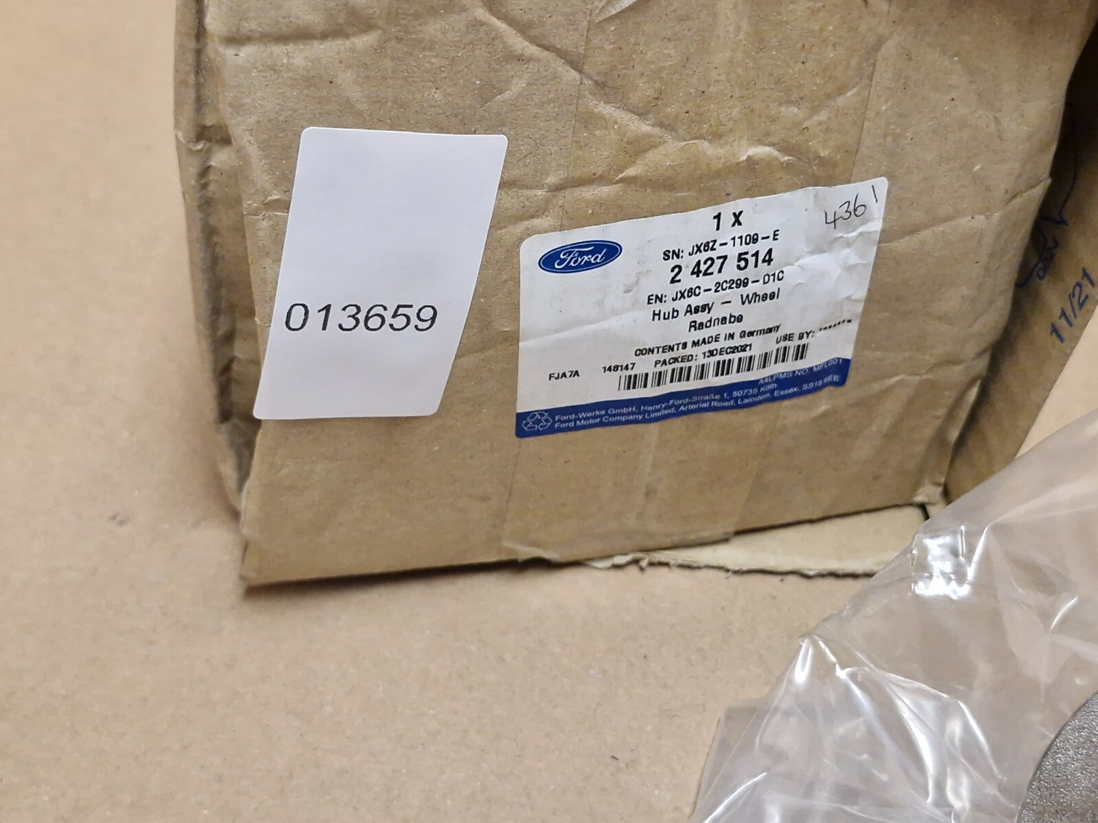 Ford Focus Mk4 Rear Wheel Bearing & Hub Assembly 2018-On 2427514 Genuine NEW