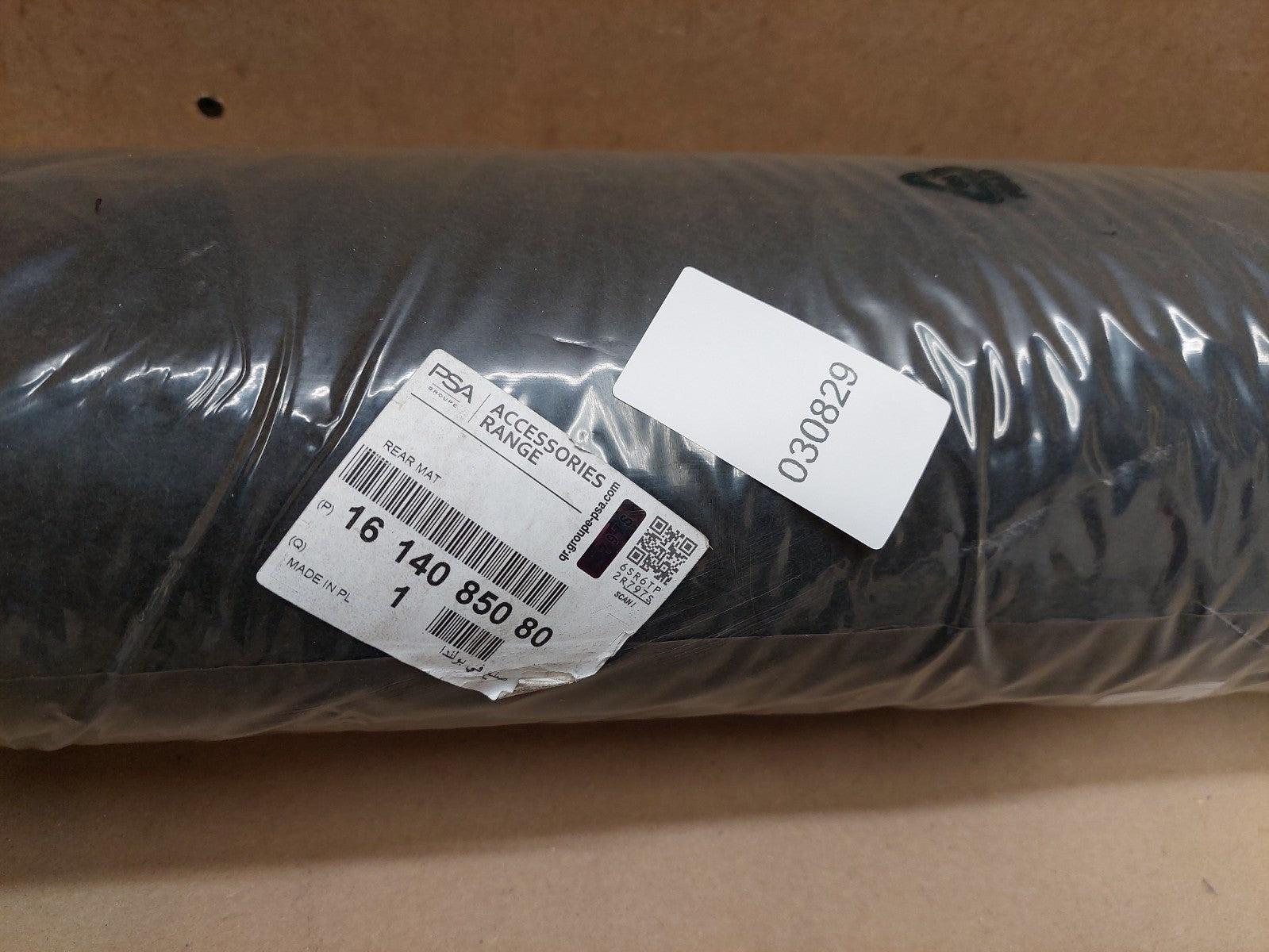 Vauxhall Vivaro Life 3rd Row One Piece Carpet Floor Mat 1614085680 Genuine OEM