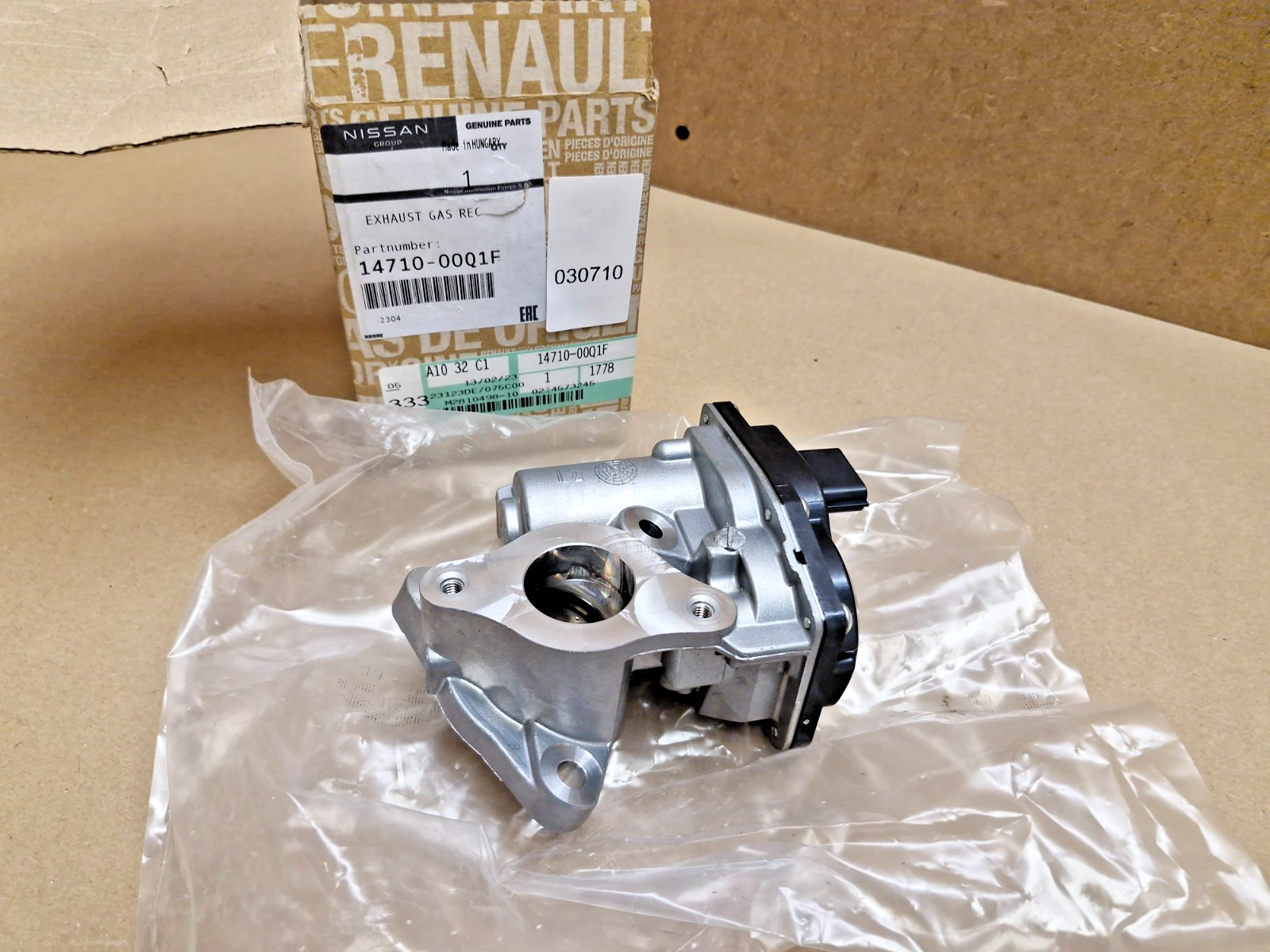 Nissan Juke F15 Micra K14 EGR Valve 1.5 dCi 1471000Q1F Genuine NEW