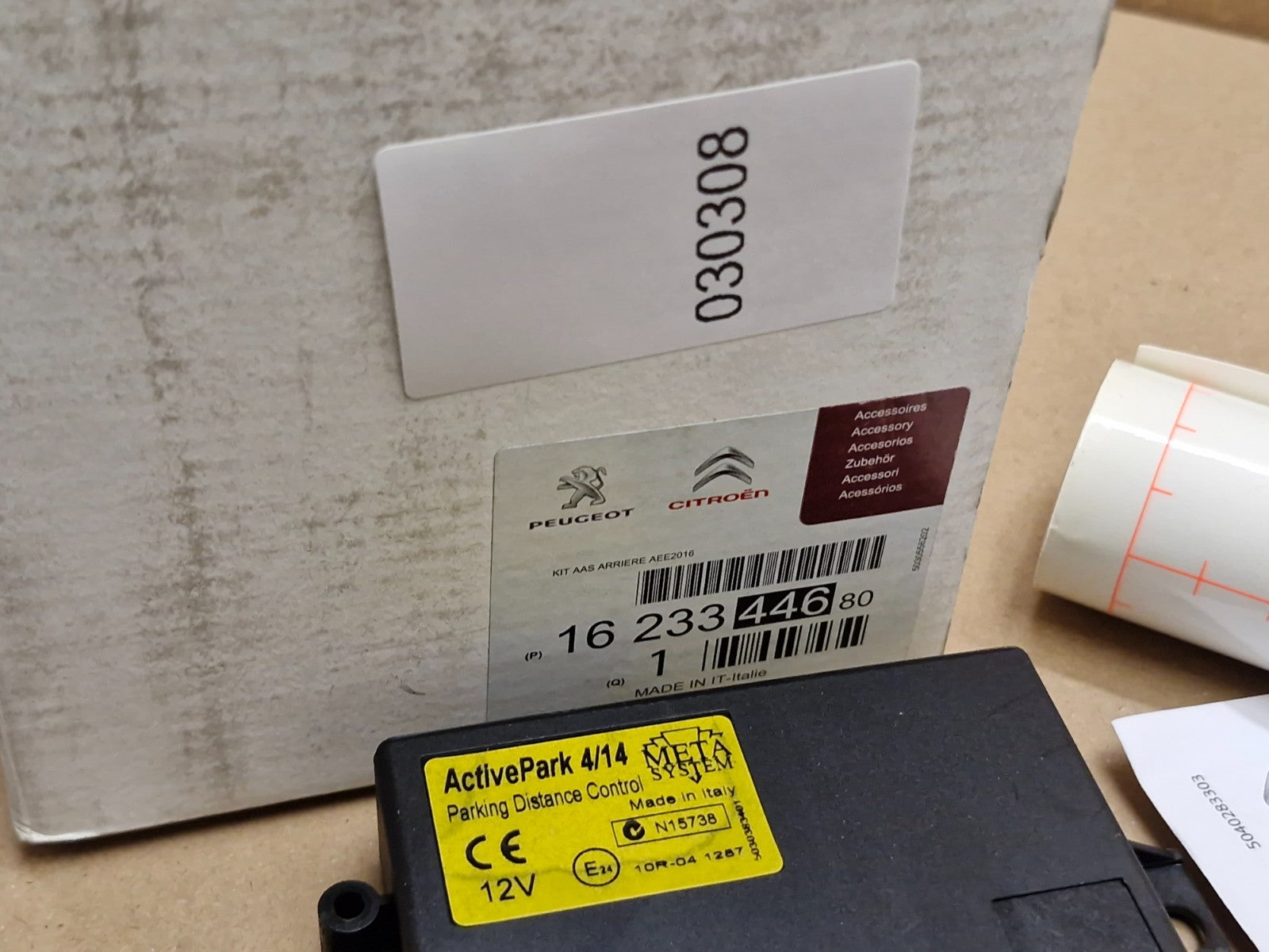 PSA Citroen Peugeot Parking Sensor Kit 1623344680 Genuine Jumpy Expert Cactus