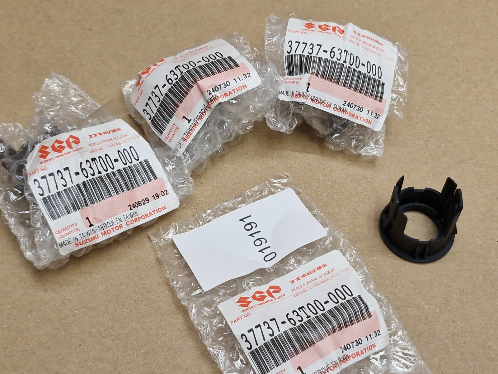 Suzuki S-Cross SX4 Parking Outer Sensor Bezel X4 2022-on 3773763T00 Genuine