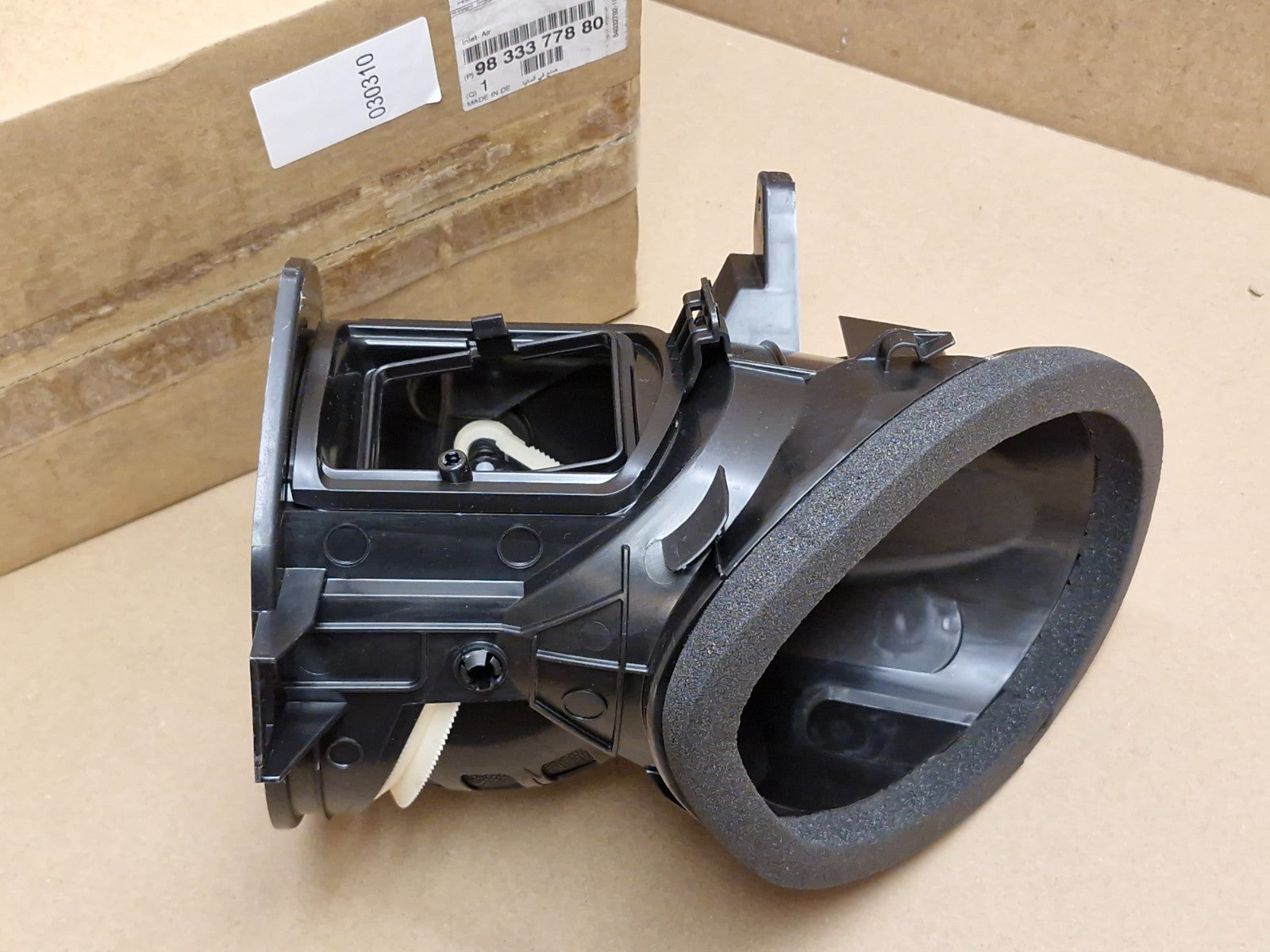 PEUGEOT 208 MK2 P21 Heater Air Channel 9833377880 New Genuine