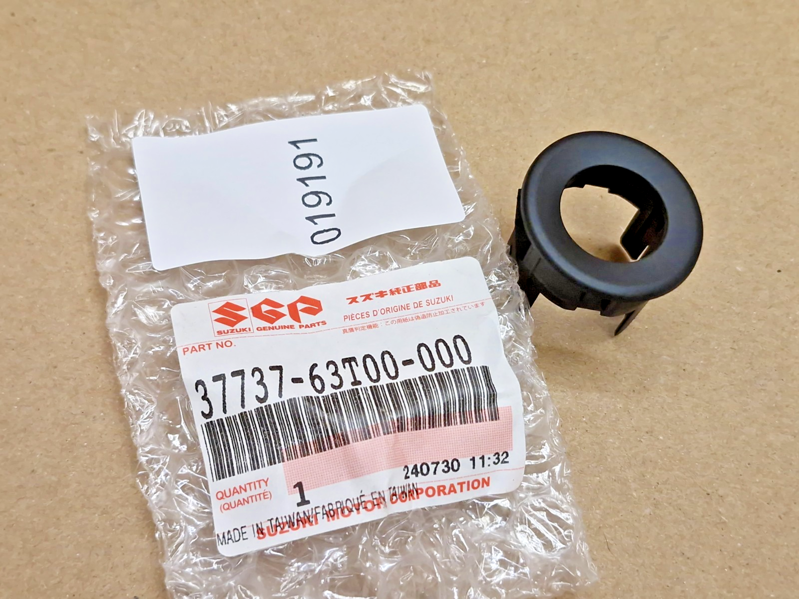 Suzuki S-Cross SX4 Parking Outer Sensor Bezel X4 2022-on 3773763T00 Genuine