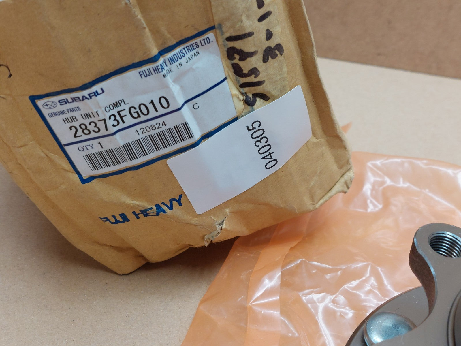 Subaru Impreza Mk2 Mk3 Front Wheel Hub 1999-2014 28373FG010 Genuine NEW