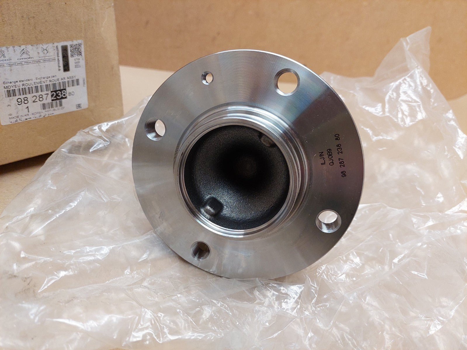 Peugeot 2008 Mk2 Rear Wheel Bearing Hub 9828723880 New Genuine