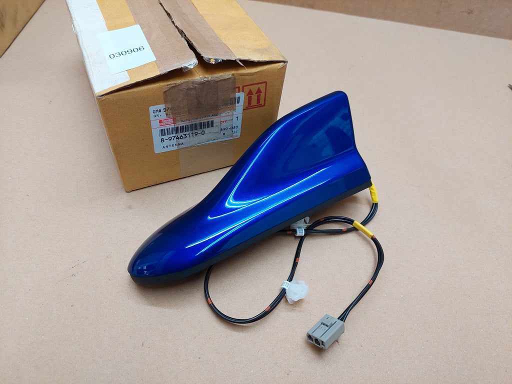 Isuzu Shark Fin Antenna Blue 8974631190 Genuine 8-97463119-0