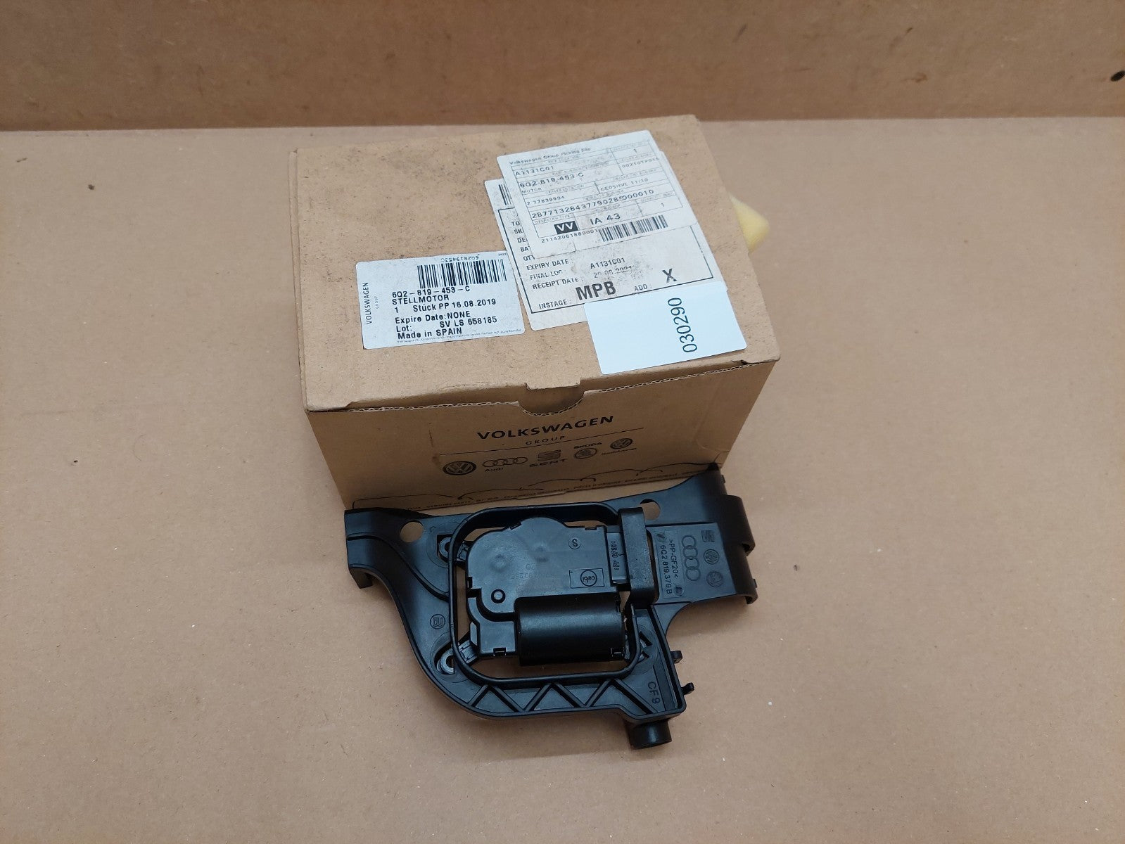 Skoda Rapid NA Aircon Servo Motor 2012-2022 Fabia 6Y 6Q2819453C Genuine NEW