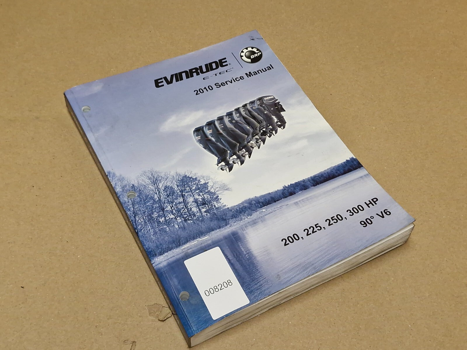 2010 Evinrude E-tec 200-225-250-300 Hp 90° V6 Service Manual 5008154 Genuine