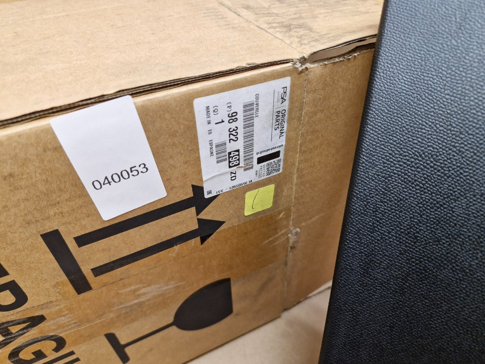 Citroen Peugeot PSA Glove Box Lid 98322498ZD Genuine NEW Vauxhall OEM