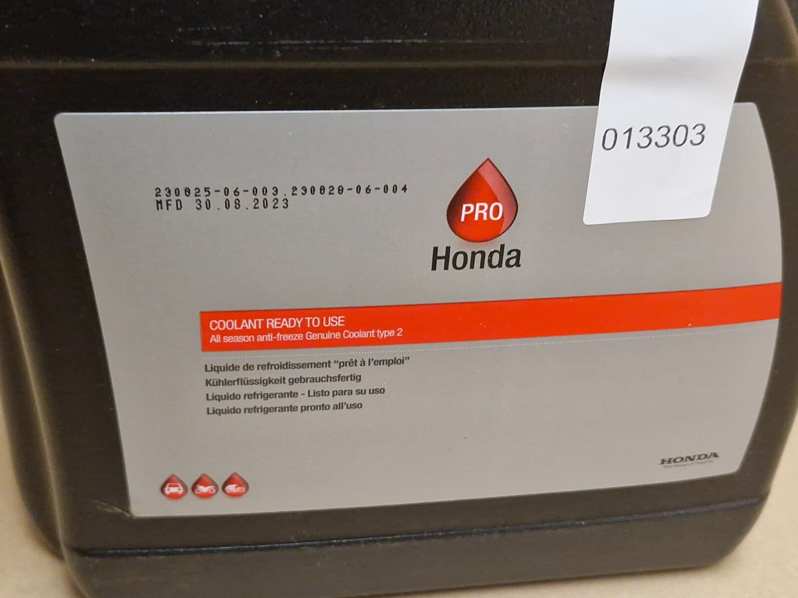 Honda Coolant Ready To Use Type 2 Coolant 08CLAG016S01 Genuine 5 litre NEW