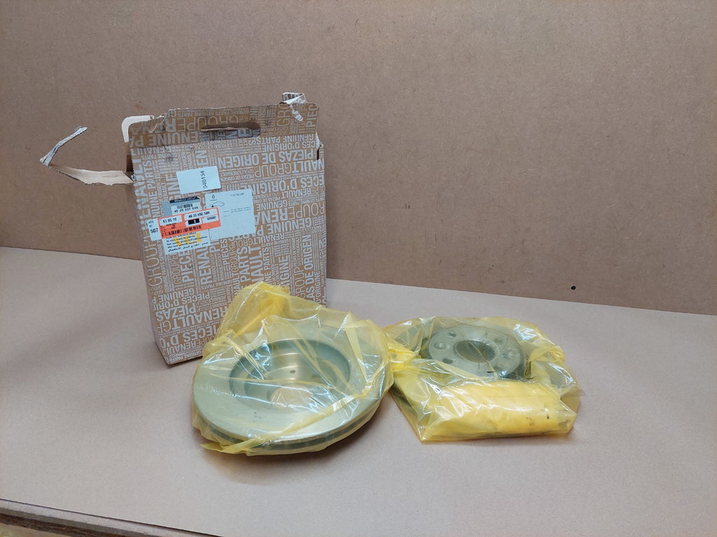 Dacia Logan Sandero Front brake Disc Mk1 Mk2 2013-on 402065054R Genuine