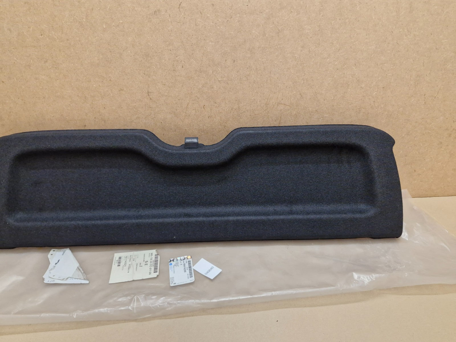Vauxhall Viva Mk4 Parcel Shelf Black 2015-2021 95416295 Genuine NEW