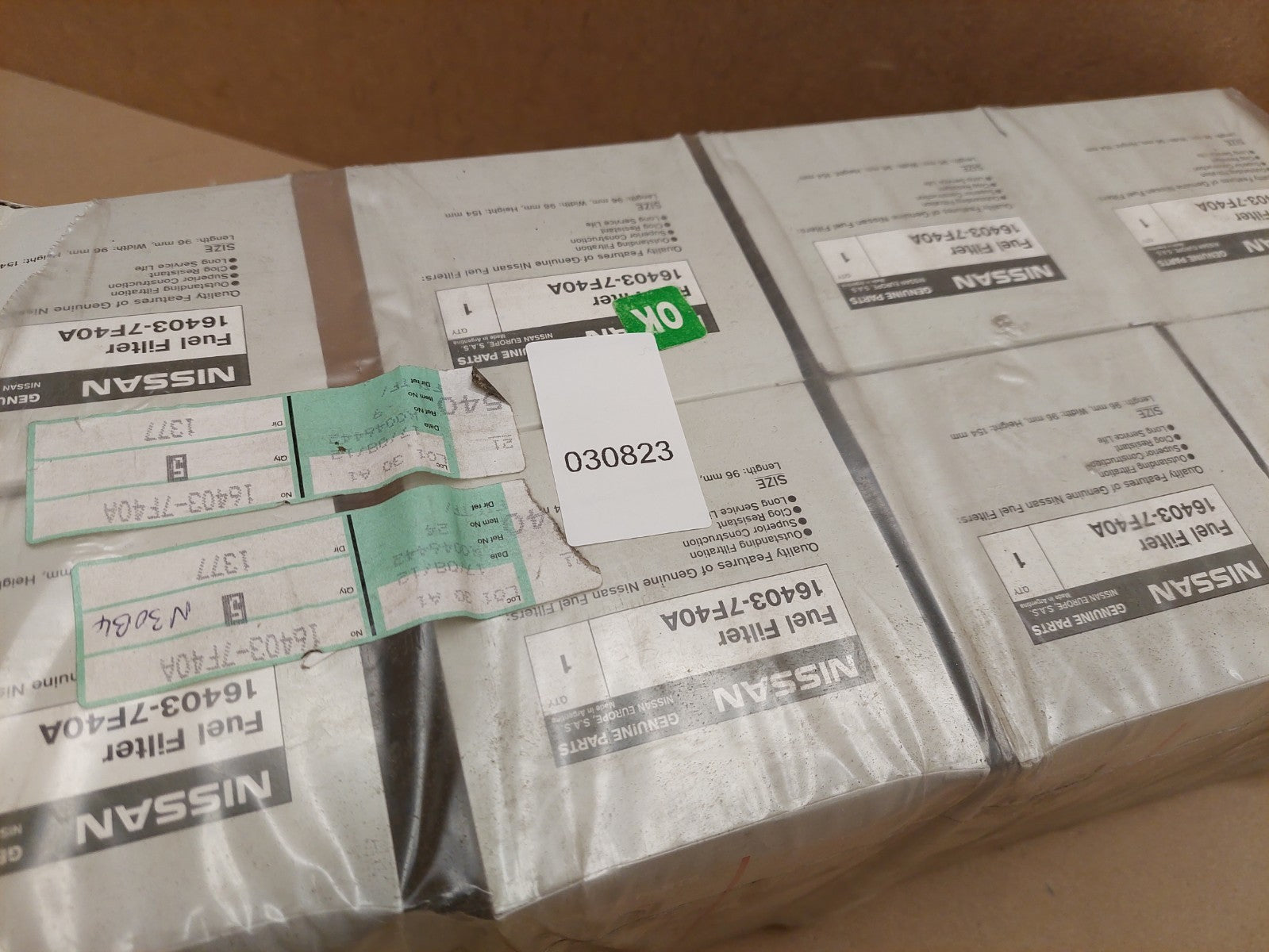 X8 Nissan NP300 D40 D22 Fuel Filter Diesel Cabstar F23 164037F40A Genuine NEW