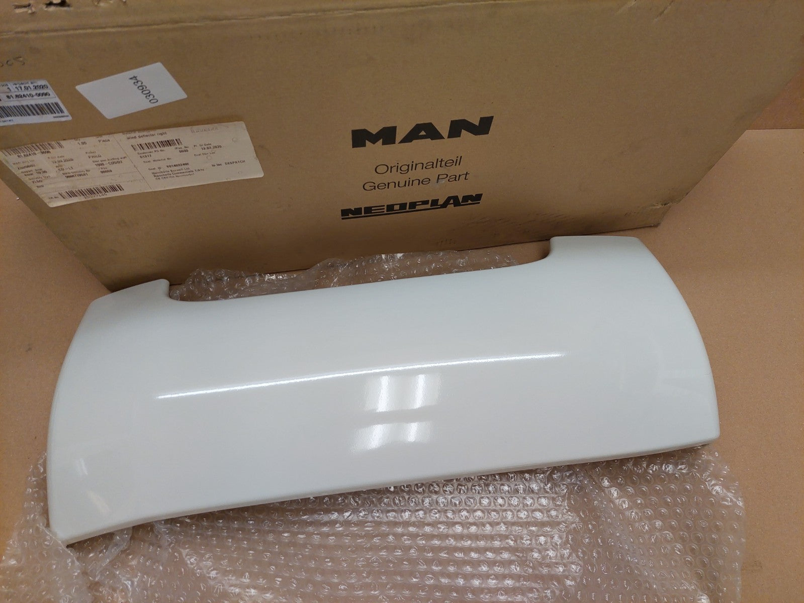 MAN Right Air Deflector 81.62410-0090 81624100090 Genuine NEW OEM