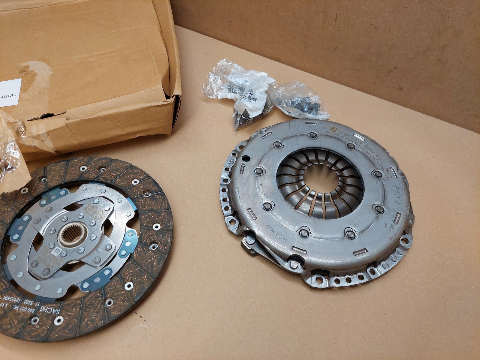 Peugeot 3008 5008 Clutch Kit  Mk1 Mk2 1.2 2014-on 1645503380 Genuine NEW Citroen