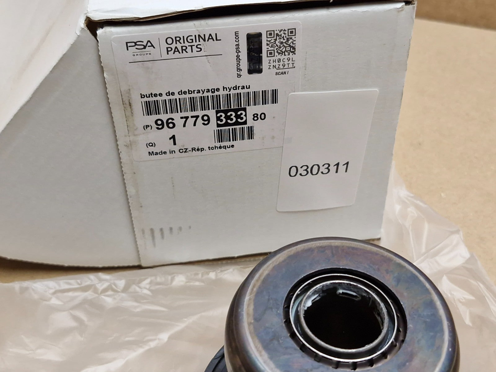 Peugeot 3008 2008 Mk2  Slave Cylinder Clutch 1.2 2016-on 9677933380 Genuine