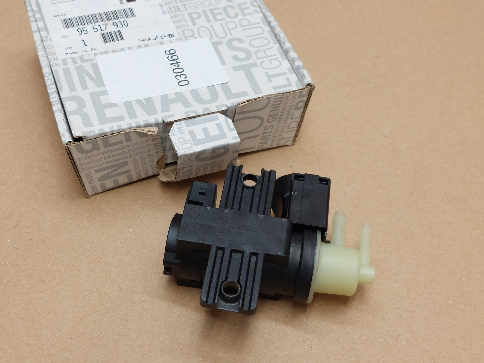 Renault 1.6 dCi Turbo Boost Solenoid valve 95517930 Genuine Duster Clio Trafic