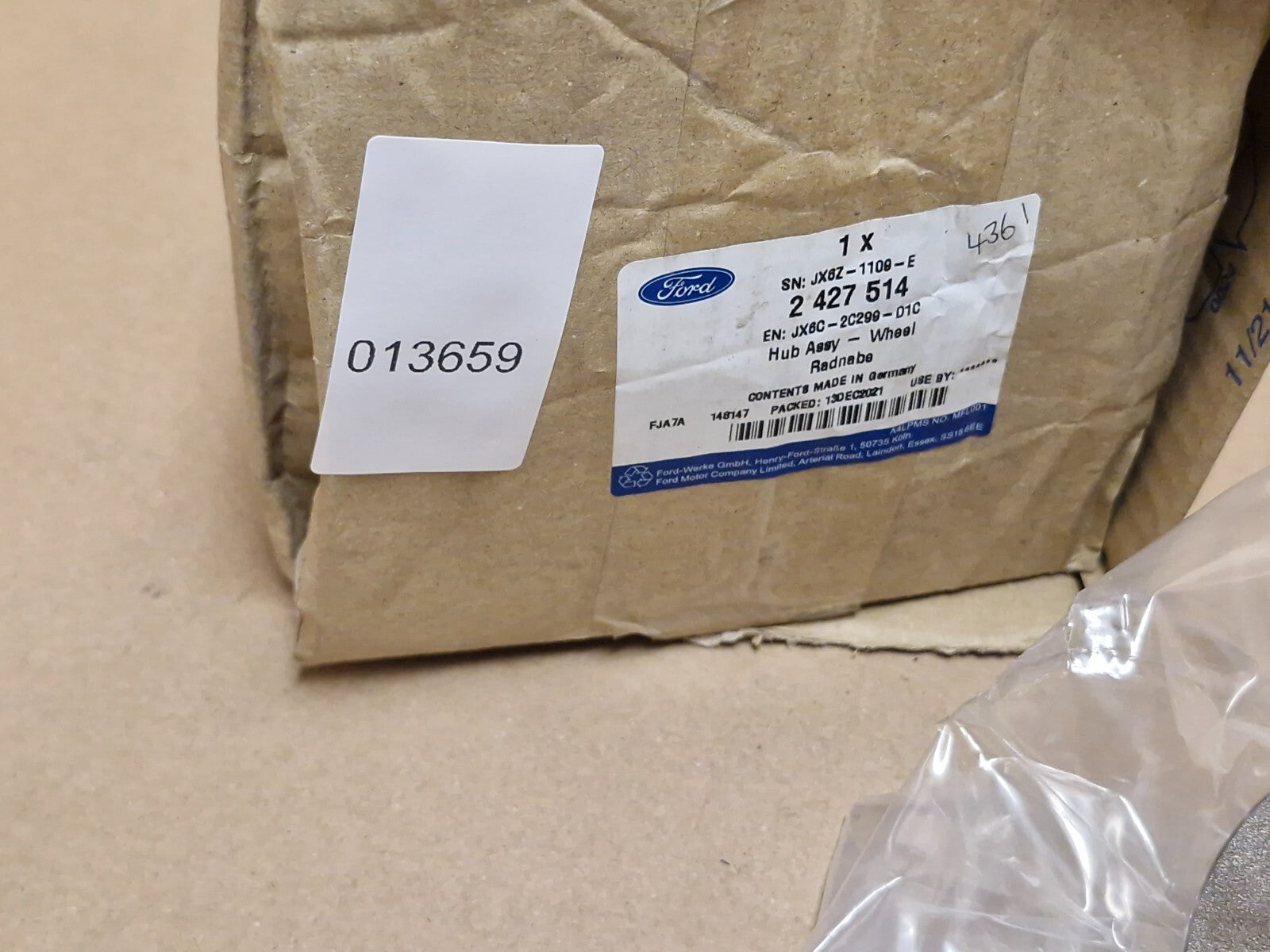 Ford Focus Mk4 Rear Wheel Bearing & Hub Assembly 2018-On 2427514 Genuine NEW