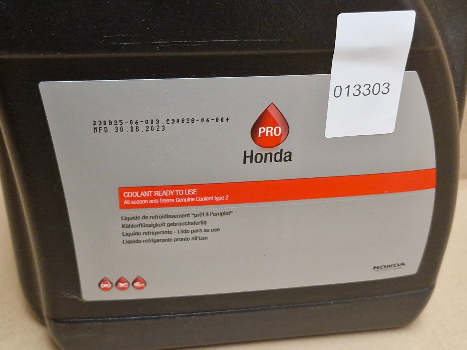 Honda Coolant Ready To Use Type 2 Coolant 08CLAG016S01 Genuine 5 litre NEW