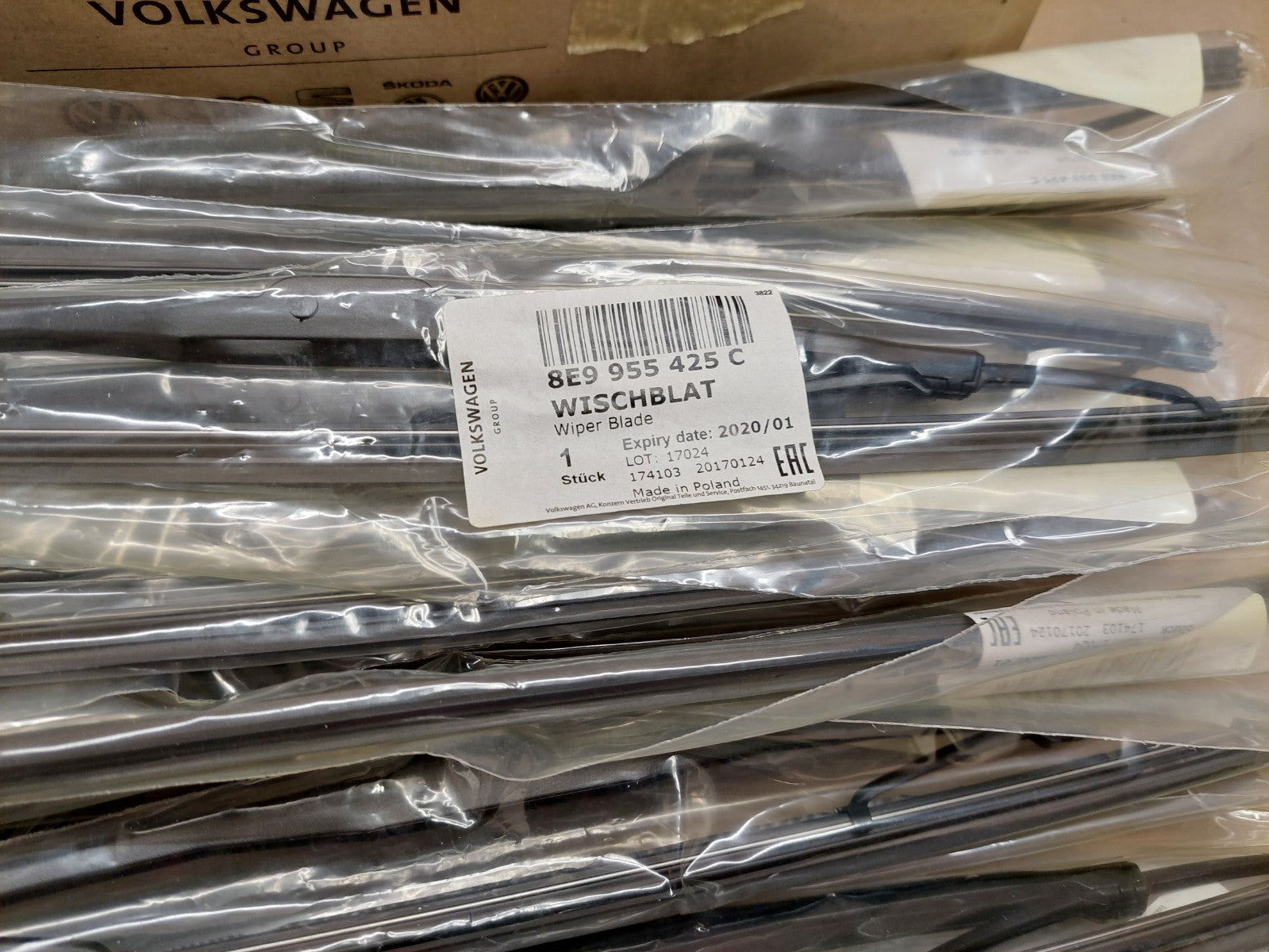 Audi A3 A4 S3 Rear Wiper Blade X30 8E9955425C GENUINE Multipack NEW