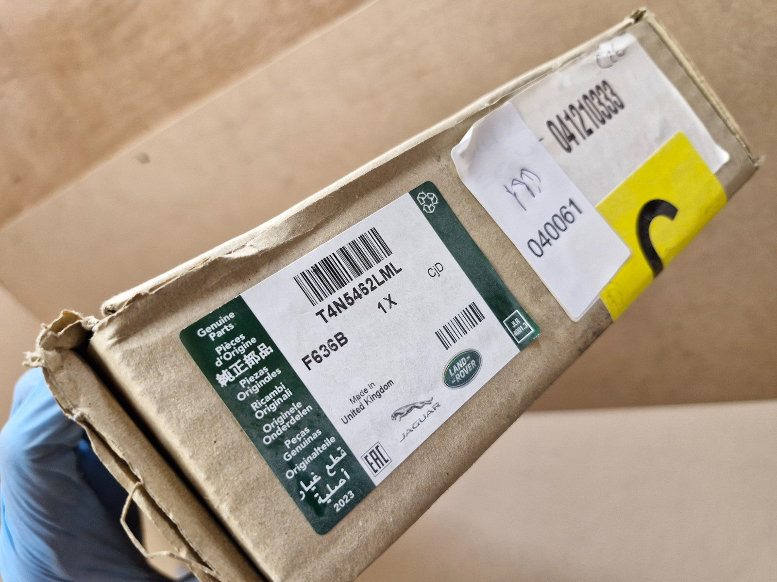 JAGUAR XE X760 Rear Trunk Lid Spoiler T4N5462LML NEW GENUINE Primed