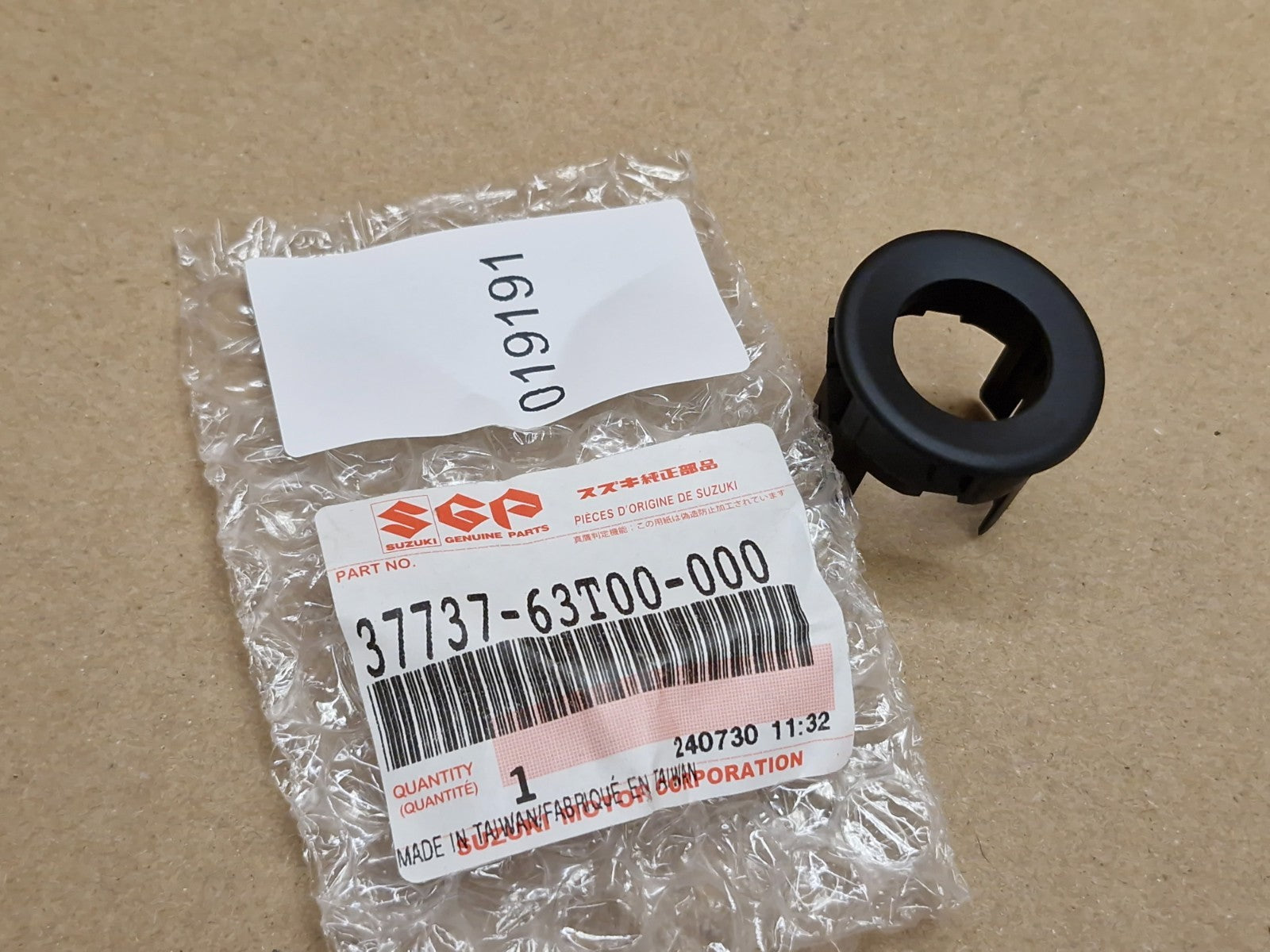 Suzuki S-Cross SX4 Parking Outer Sensor Bezel X4 2022-on 3773763T00 Genuine